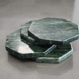 Octagonal Shaped Marble Coaster