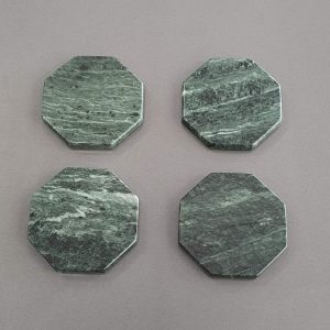 Octagonal Shaped Marble Coaster